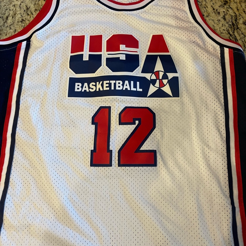 USA Basketball Jersey with Number 12
